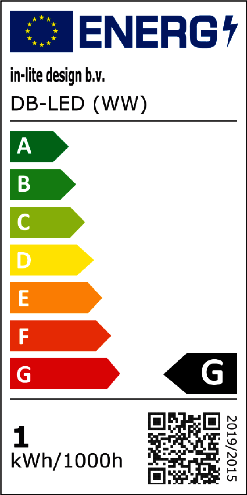 in-lite® DB LED Energielabel G