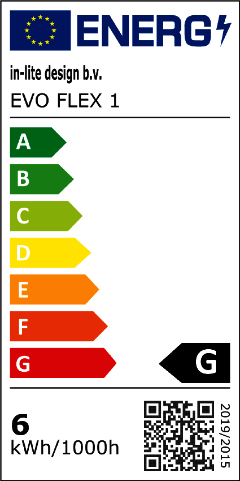 in-lite®  SMART EVO FLEX 3 12 V Energielabel