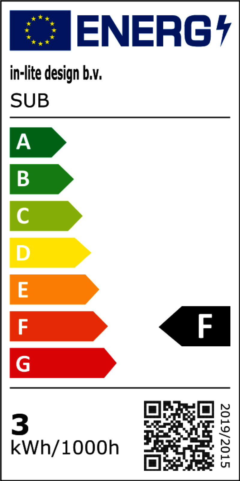 in-lite® SUB Energielabel F